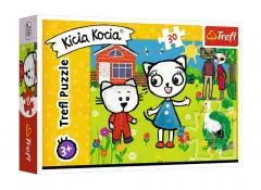 Przygody Kici Koci Puzzle 30 elementów