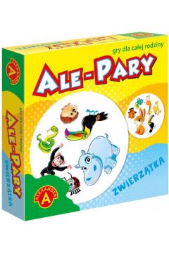 Ale pary zwierzątka Gra karciano - obrazkowa