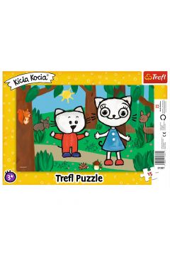 Kicia Kocia Puzzle ramkowe