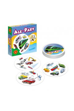 Ale pary pojazdy Gra karciano - obrazkowa