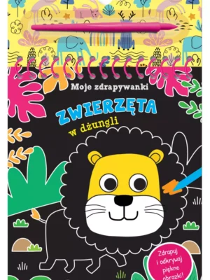 Zwierzęta w dżungli Moje zdrapywanki