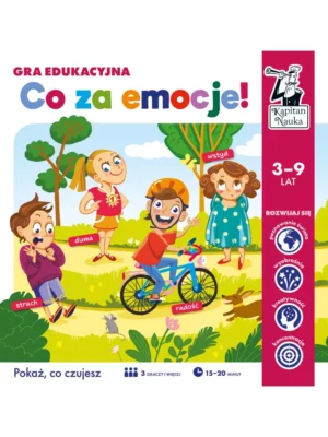 Co za emocje! Gra edukacyjna Kapitan Nauka Gra
