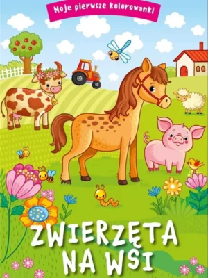 Zwierzęta na wsi Moje pierwsze kolorowanki