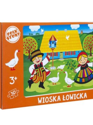 Wioska łowicka Puzzle