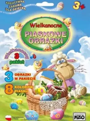 Wielkanocne piaskowe obrazki Wielkanocny pakiet cz. 3