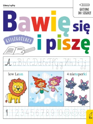 Litery i cyfry Bawię się piszę Książkożercy