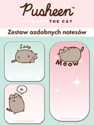 Zestaw notesów samoprzylepnych Pusheen