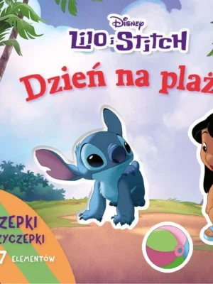 Dzień na plaży Lilo i Stitch Rzepki-przyczepki 27 elementów