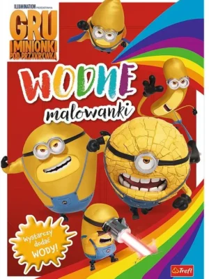 Gru i Minionki pod przykrywką Wodne malowanki